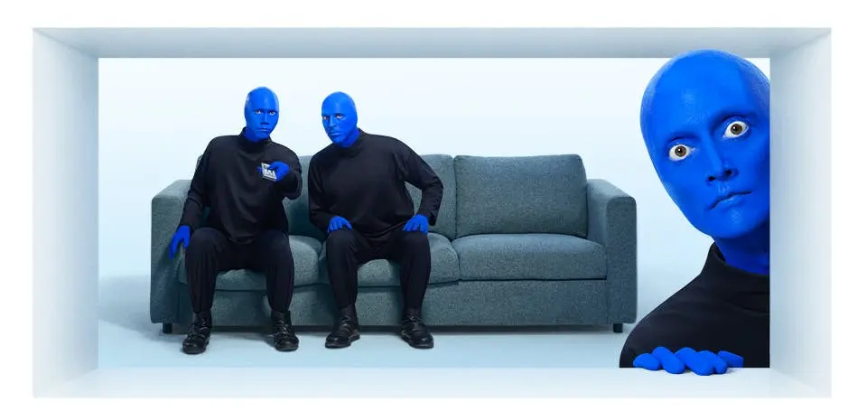 Blue Man Group at Luxor Hotel Las Vegas
