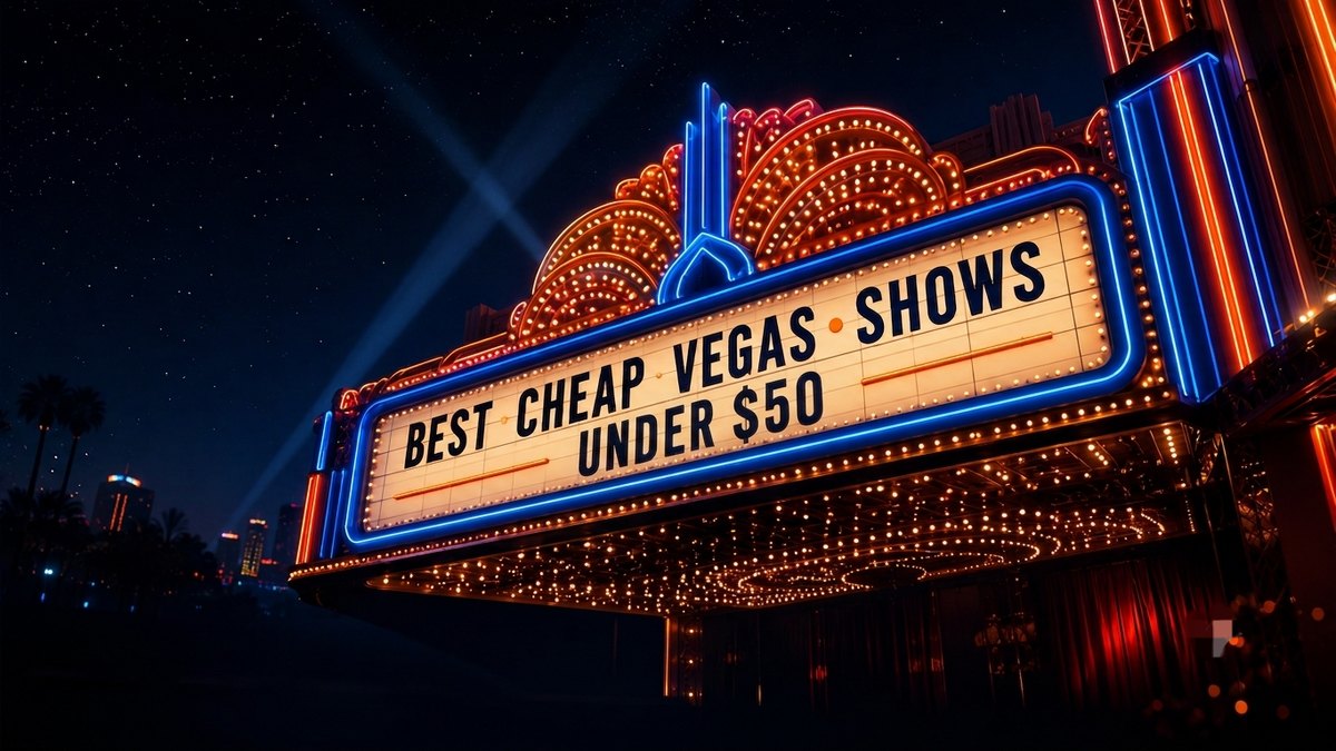 Best cheap Vegas shows under $50