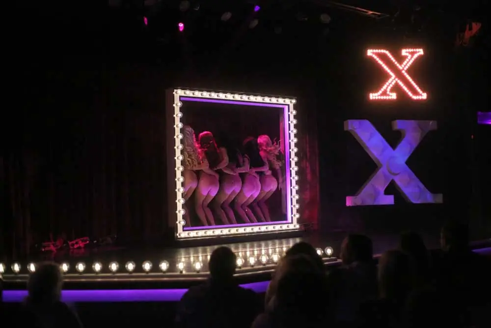X Burlesque Las Vegas show photo